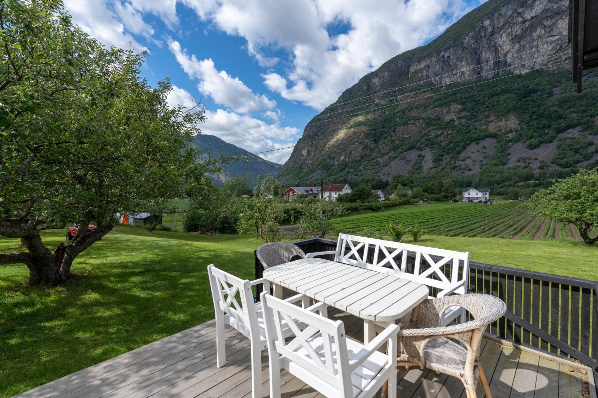Jordeplegarden Holiday Home - Part Of A Farm - Two Buildings - Close To Flam Lærdalsøyri 外观 照片